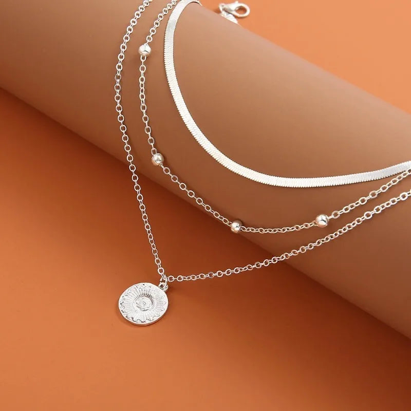 Silver And Gold Color Necklaces