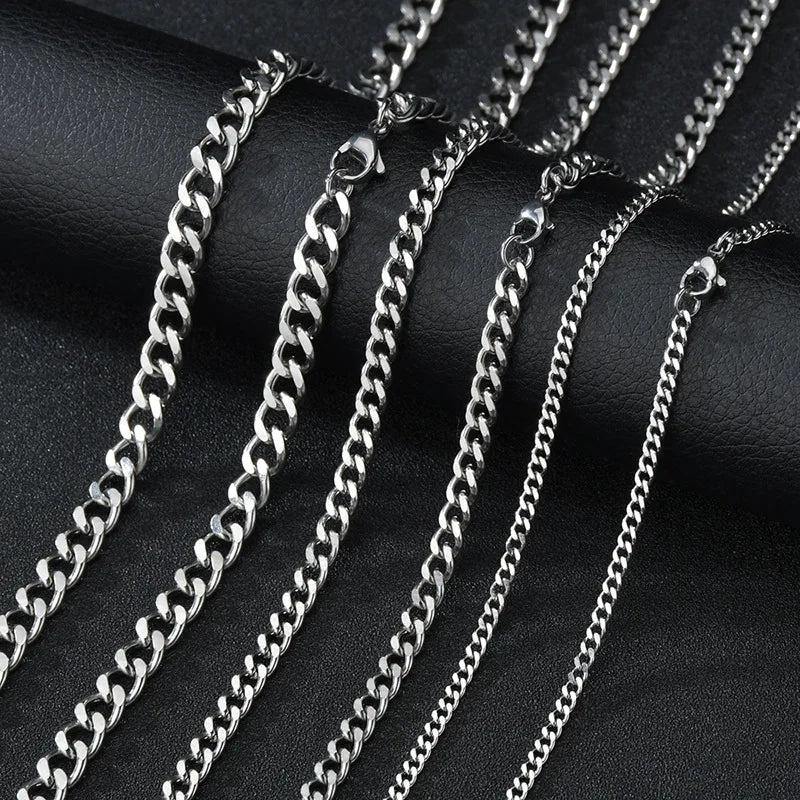 Necklace Simple Stainless