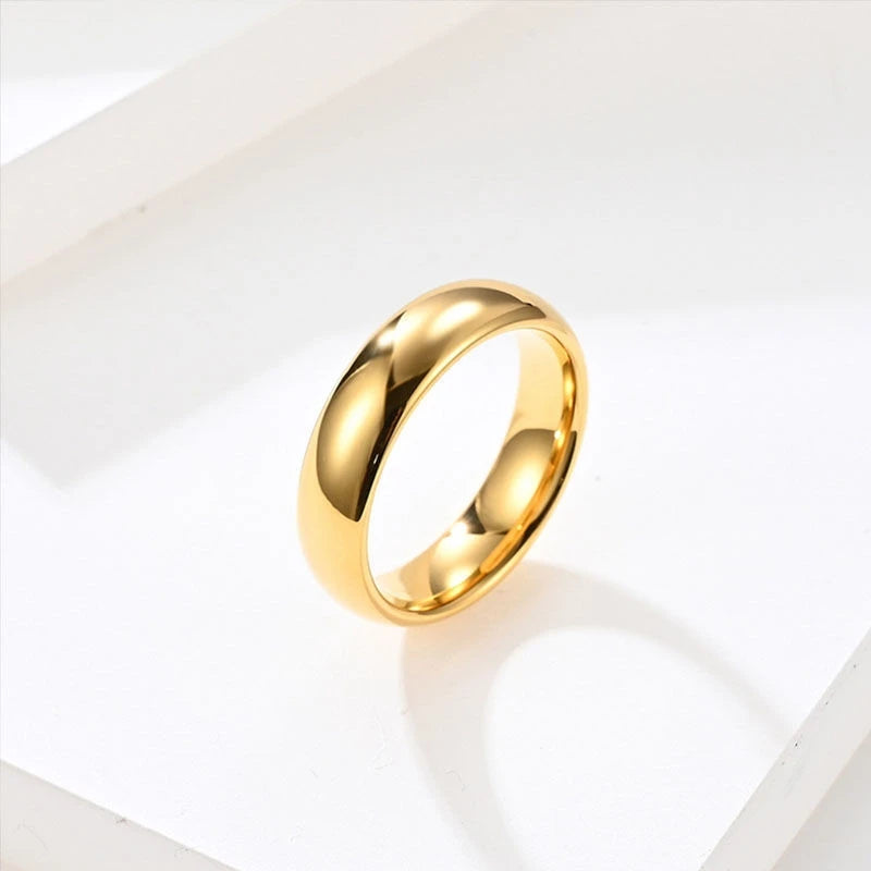 Gold And Silver Color Rings