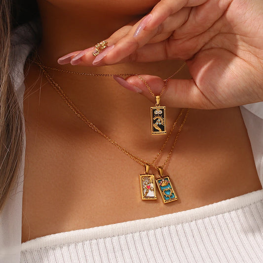 Coloeful Tarot Necklace