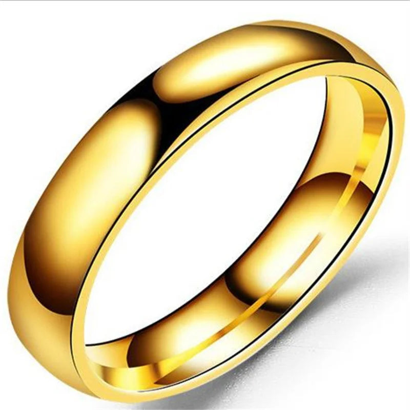 Gold And Silver Color Rings