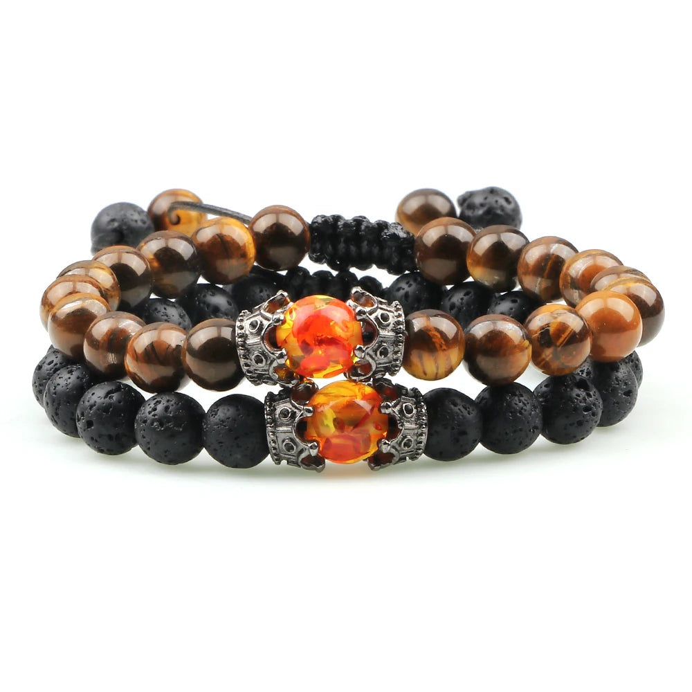 Lava Stone Bracelets