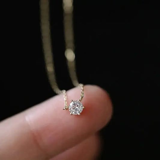 Gold And Silver  Color Necklace