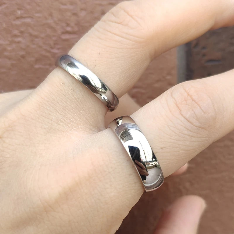 Gold And Silver Color Rings