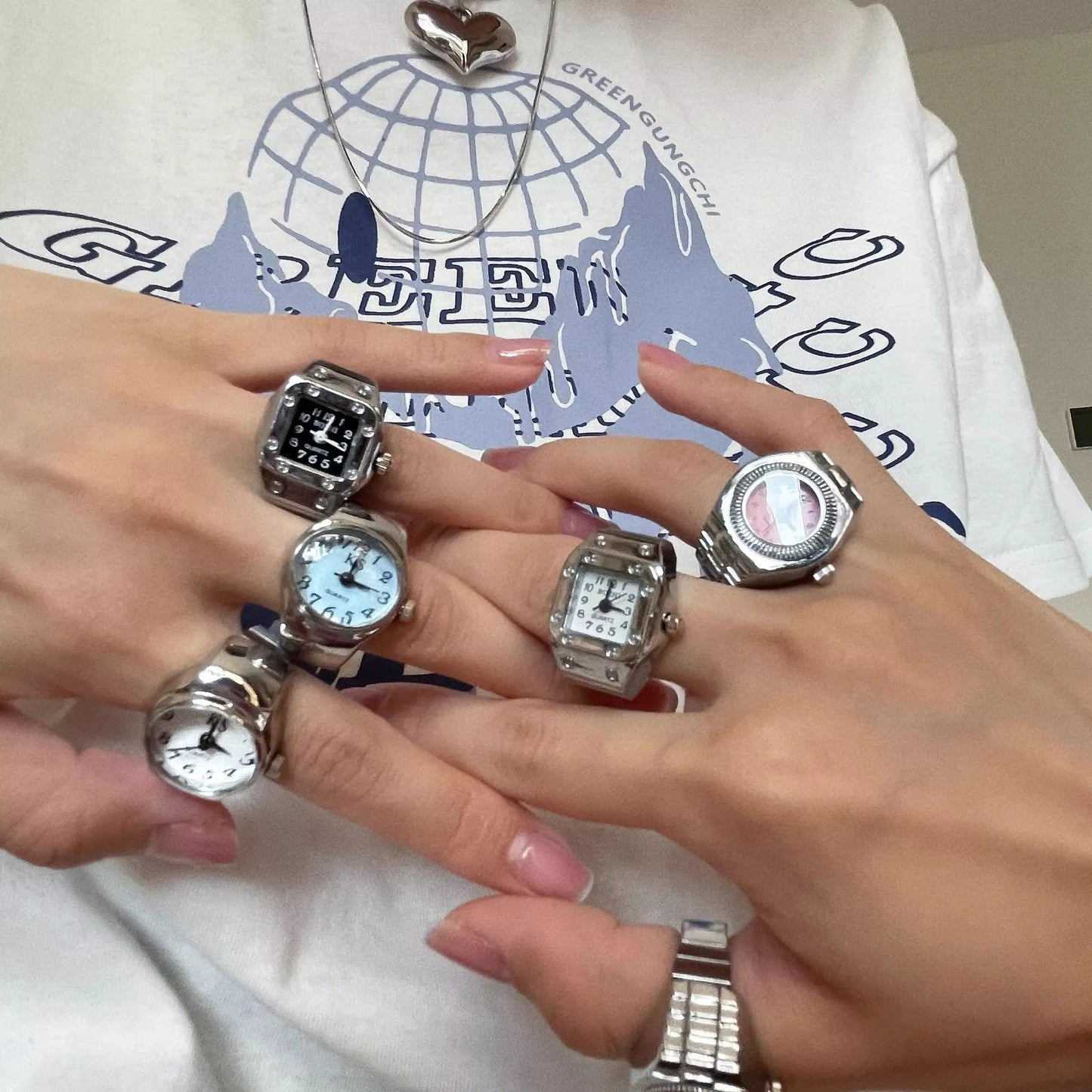 Finger Watch Ring