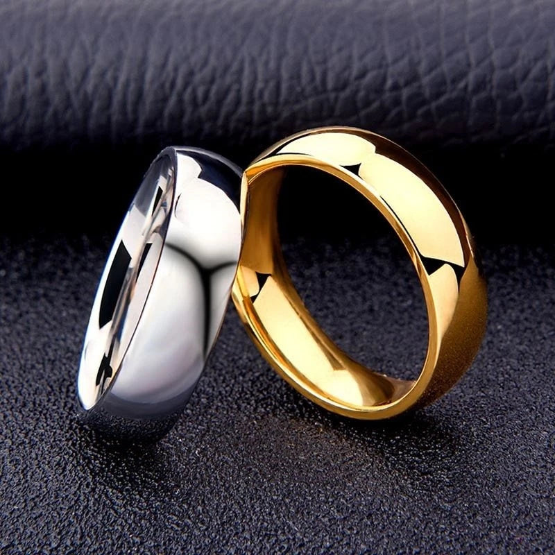 Gold And Silver Color Rings